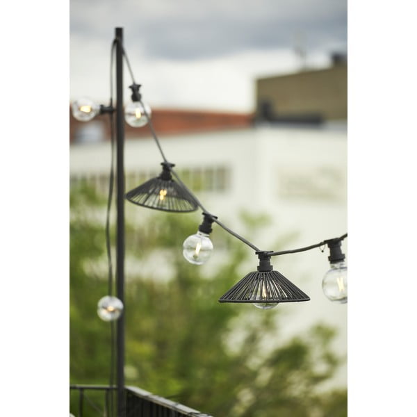 Черен абажур ø 38 cm Vide - Star Trading-image-3