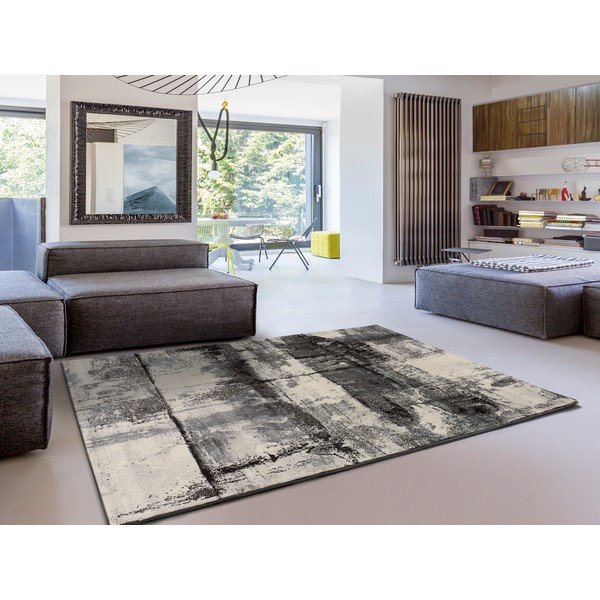 Сив килим 80x150 cm Edel - Universal-image-1