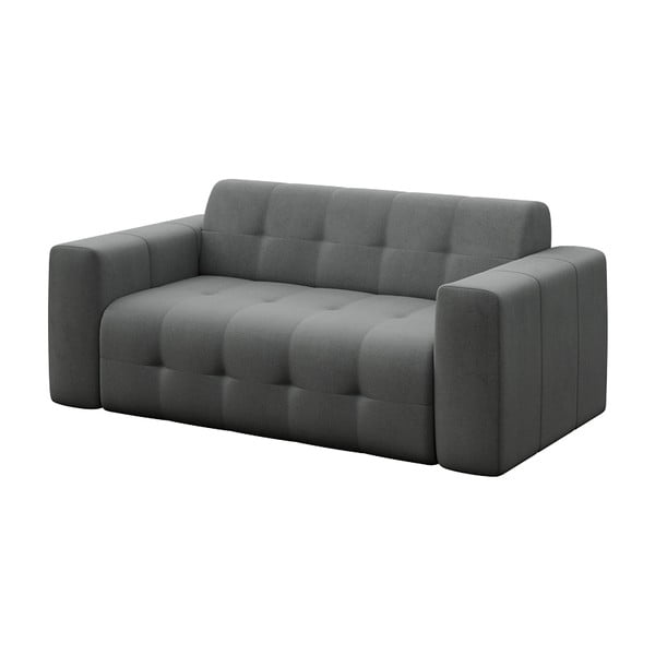 Сив кадифен диван 199 cm Tuil – Rodier-image-2