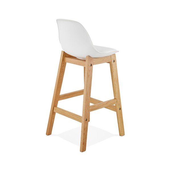 Бял бар стол , височина 86,5 cm Elody - Kokoon-image-2