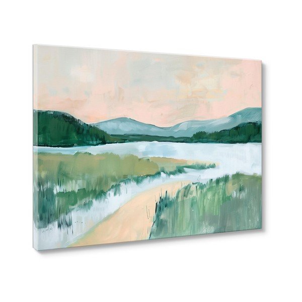 Картина 70x100 cm Gouache Lake – Styler-image-3