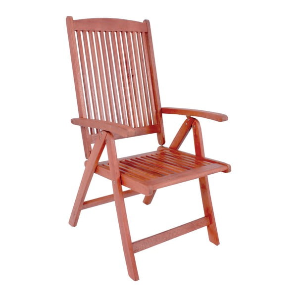 Кафяво градинско кресло от масивно дърво Stockholm – Garden Pleasure