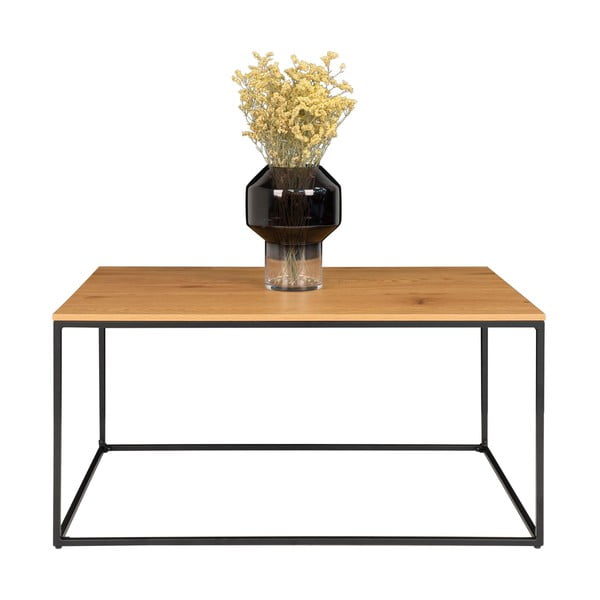 Масичка за кафе с плот в дъбов декор , 90 x 60 cm Vita - House Nordic-image-2