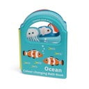 Интерактивна играчка Colour changing bath book Ocean – Rex London