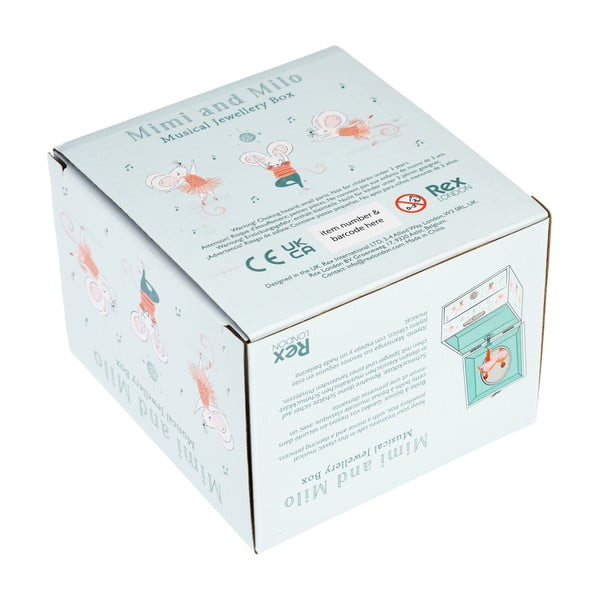 Музикална кутия Mimi and Milo – Rex London-image-2