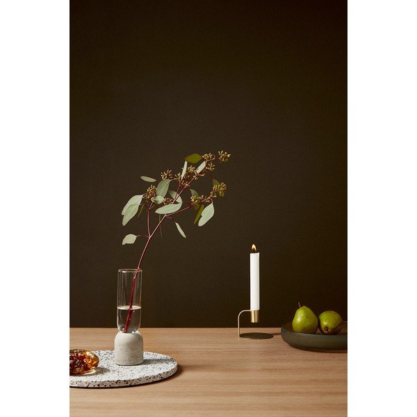 Сиви стъклени купи 2 бр. ø 30 cm Bow – Hübsch-image-2