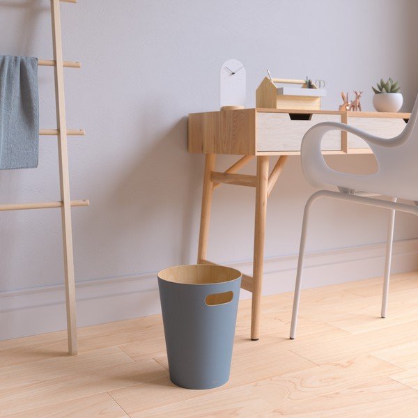 Синьо  кошче за боклук 7,5 l Woodrow – Umbra-image-1