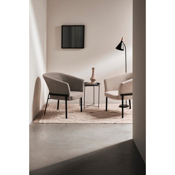 Метална кръгла странична масичка ø 47 cm Hilmar – Yes Everyday-image-1