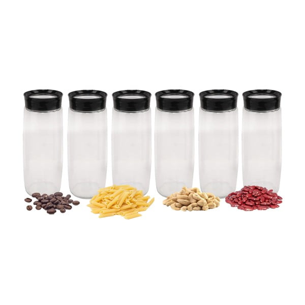 Стъклени кутии в комплект 6 бр. за храна – Hermia-image-2