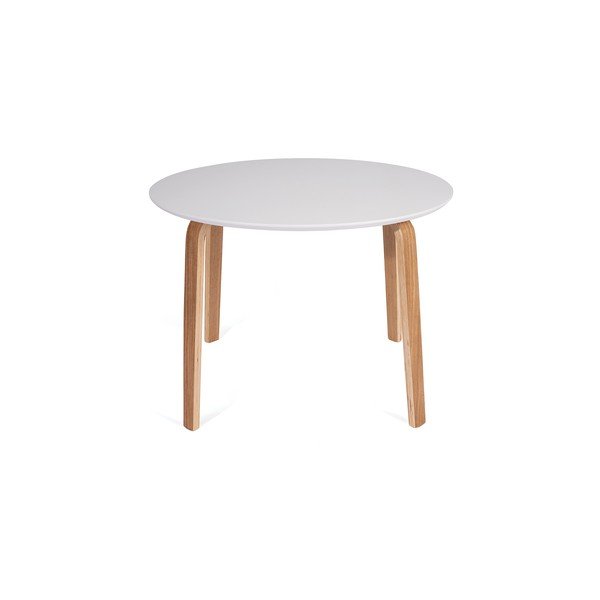 Кръгла маса за хранене с бял плот ø 110 cm Lana - Bonami Essentials-image-1