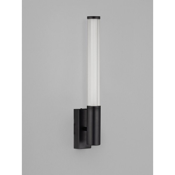 Матово черно метална LED стенна лампа Nold – Nova Luce-image-4