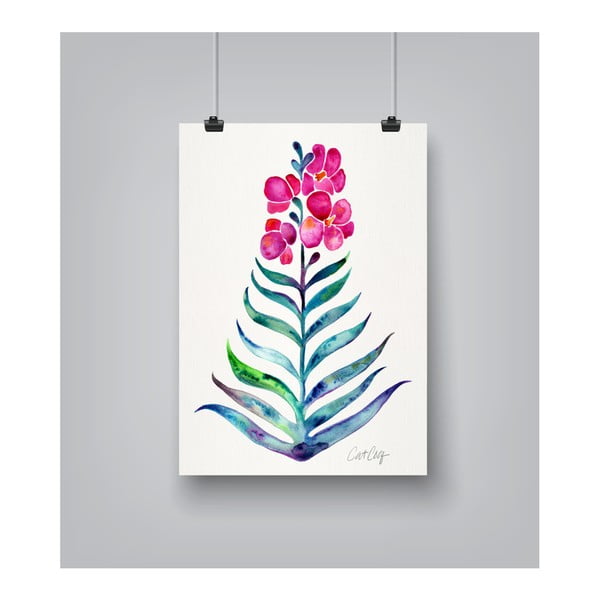 Plakát Americanflat Blooming Orchid by Cat Coquillette, 30 x 42 cm
