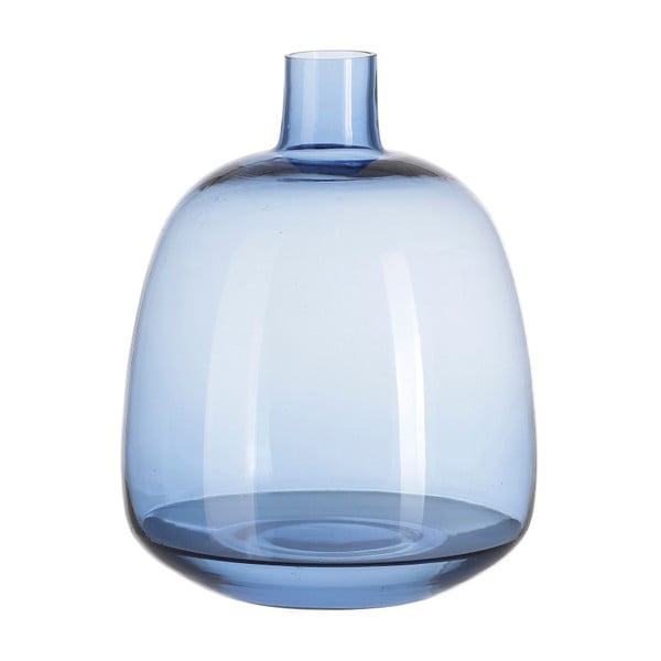 Синя стъклена ваза Aege, височина 22 cm - A Simple Mess