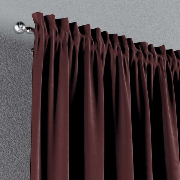 Червена завеса 260x130 cm Posh Velvet - Yellow Tipi-image-3