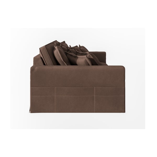 Тъмнокафяв диван 236 cm Nora – Ropez-image-4