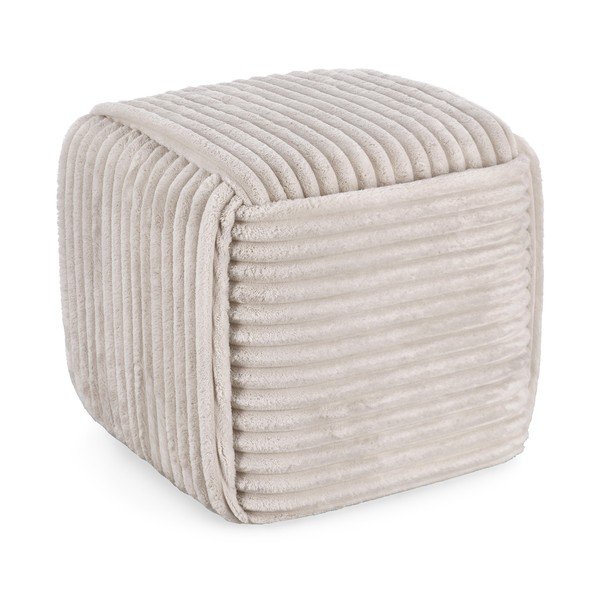 Светлосива табуретка Cube – Bizzotto
