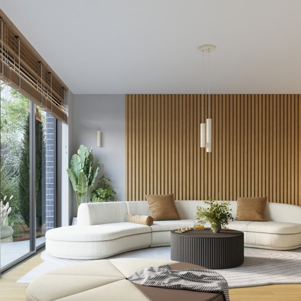 Кремаво висящо осветително тяло ø 19,5 cm Gleam – Sollux-image-2