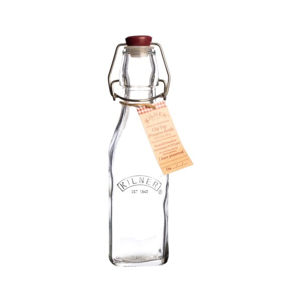 Бутилка с пластмасова капачка , 250 ml - Kilner-image-2