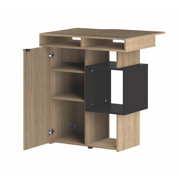 Světle hnědý barový stolek Symbiosis Bar-image-2