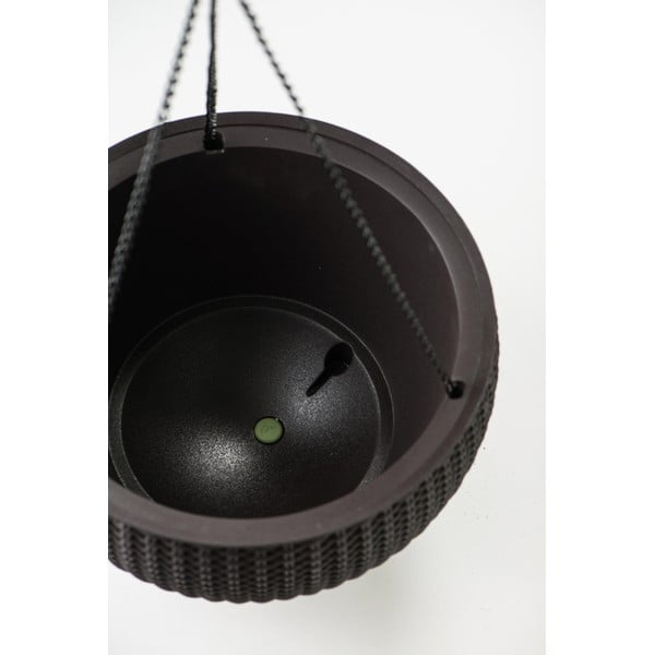 Пластмасова висяща и стенна саксия за цветя ø 35 cm Hangingsphere – Keter-image-1