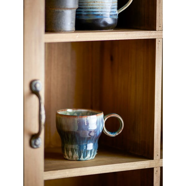 Сини глинени чаши в комплект от 4 бр. 300 ml Nigel – Bloomingville-image-2