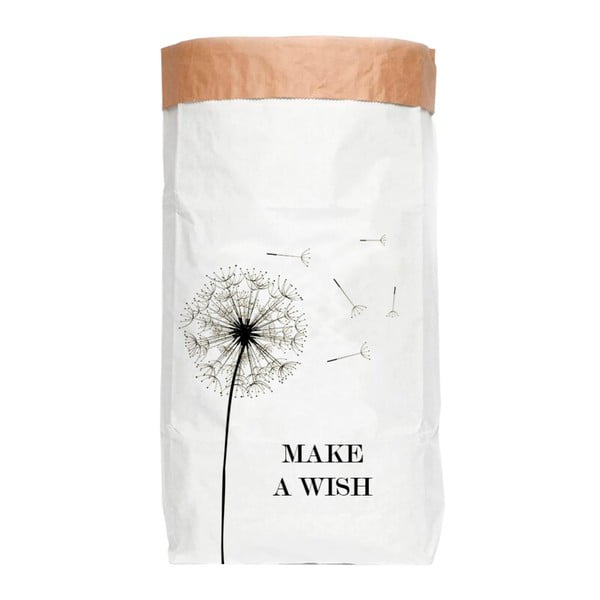 Чанта за съхранение, изработена от рециклирана хартия Make a Wish - Surdic