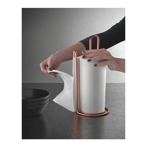 Стойка за хартиени кърпи от мед My Roll - Metaltex-image-1