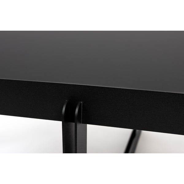 Черна масичка за кафе 68x102 cm Centre – Zuiver-image-2