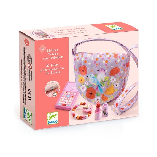Детска чанта с аксесоари Цветя - Djeco-image-2