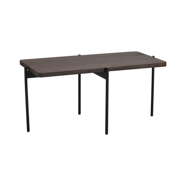 Масичка за кафе от кафява ясенова дървесина 95 x 50 cm Shelton - Rowico-image-2