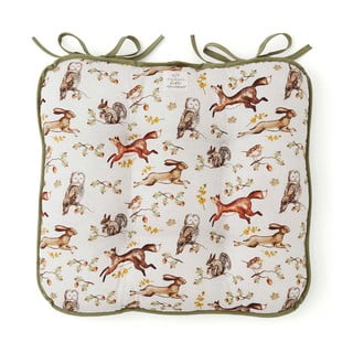 Памучна възглавница за стол 40x43 cm Forest Fable – Cooksmart ®