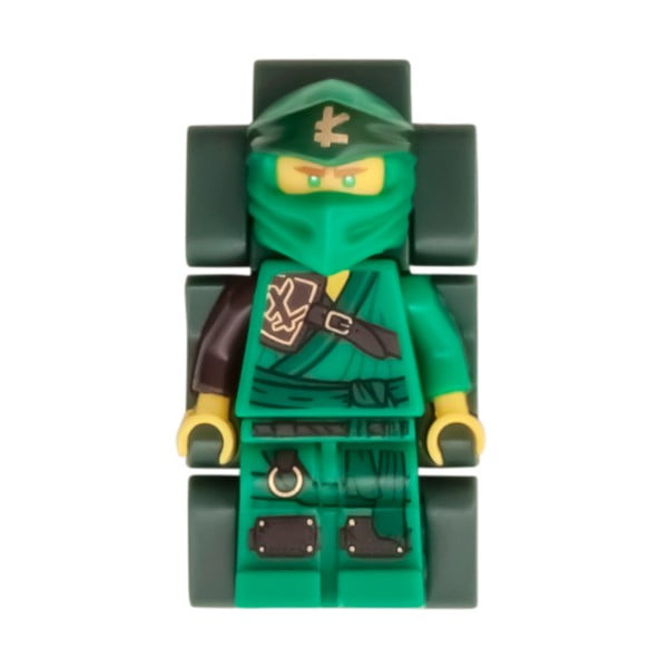 Зелен ръчен часовник със сгъваема каишка и минифигурка на Lloyd NINJAGO - LEGO®-image-2