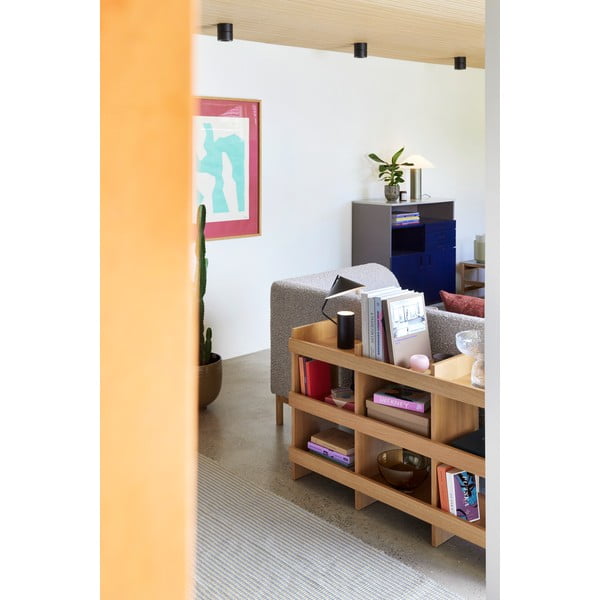 Библиотека от декор от дъб  в естествен цвят 120x70x32 cm Momentum – Hübsch-image-1