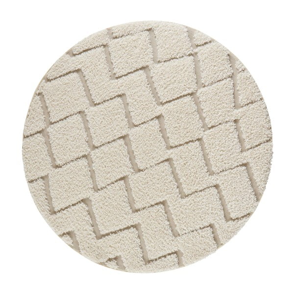 Кремав килим , ⌀ 160 cm Handira - Mint Rugs