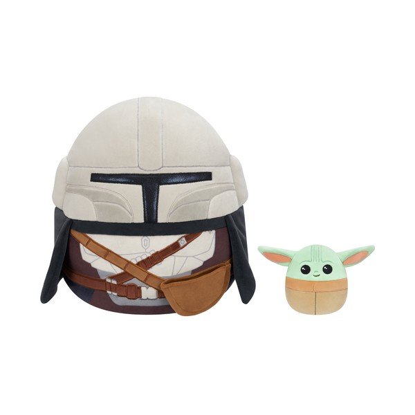 Плюшена играчка Mandalorian & Grogu – SQUISHMALLOWS