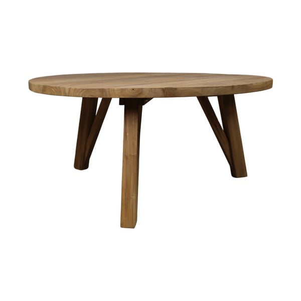 Konferenční stolek  z teakového dřeva HSM collection India, Ø 85 cm