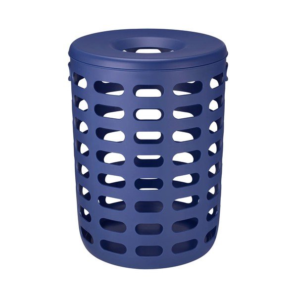 Син пластмасов кош за пране Korie – Blomus