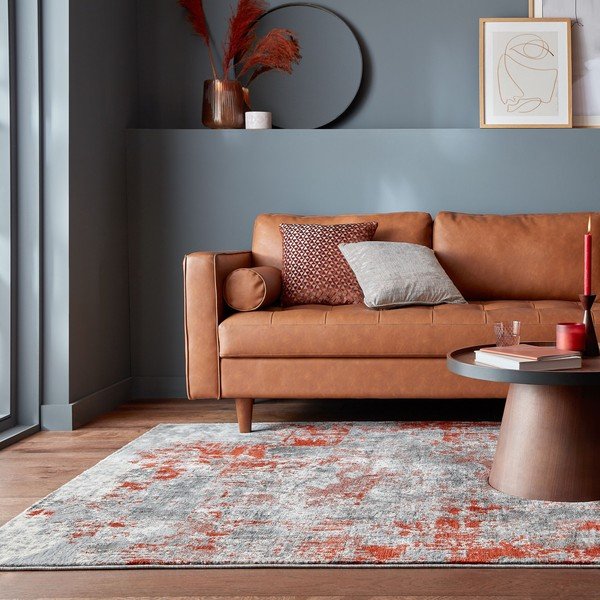 Червен  килим 80x150 cm Cocktail Wonderlust – Flair Rugs-image-1