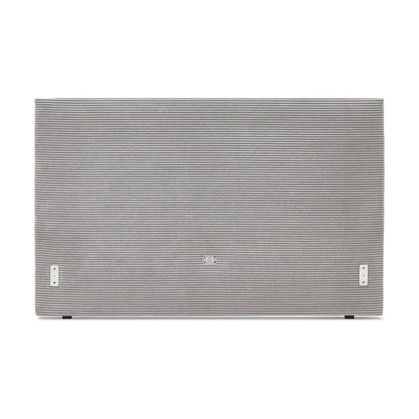 Светлосиво тапицирано двойно легло с решетка 160x200 cm Anja - Bobochic Paris-image-3