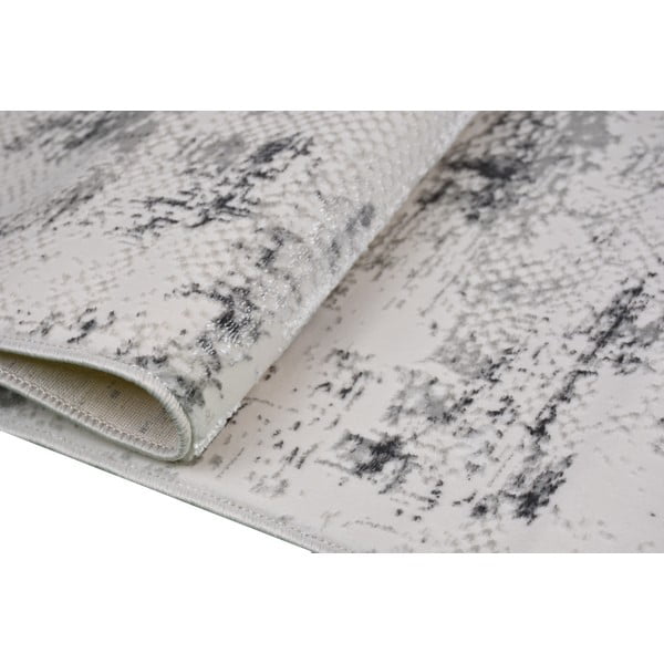 Сив/кремав килим подходящ за пране 80x150 cm Gri – Vitaus-image-2