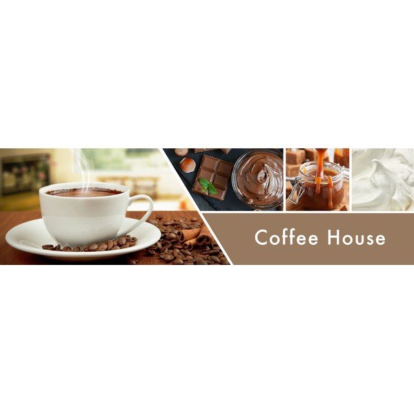 Ароматизирана свещ , време на горене 35 ч. Coffee House - Goose Creek-image-1