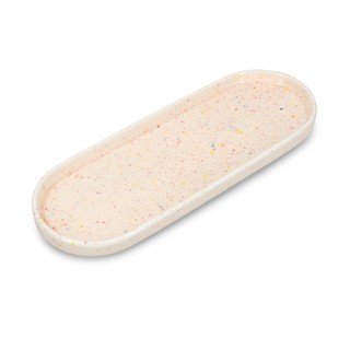 Поднос за сервиране порцеланова тава 10x28,5 cm Fika – ONA