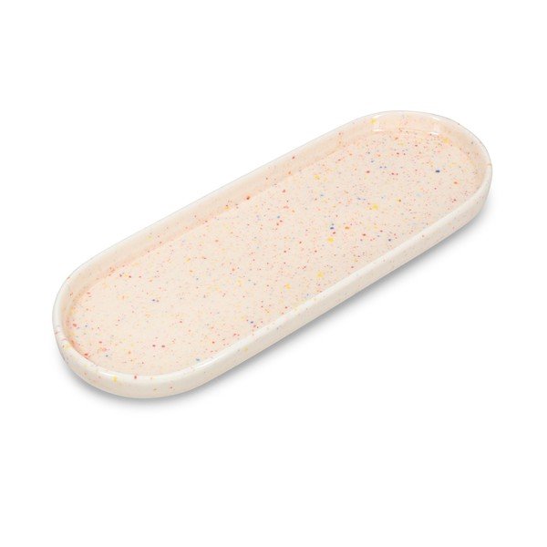 Поднос за сервиране порцеланова тава 10x28,5 cm Fika – ONA