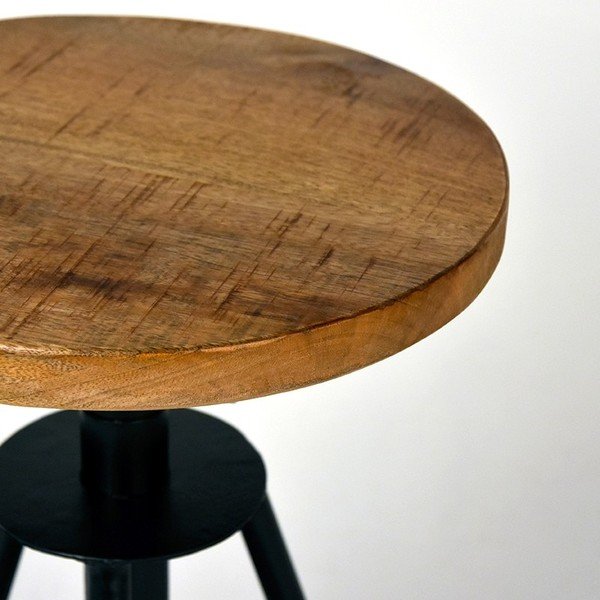 Бар стол от мангово дърво Solid - LABEL51-image-4