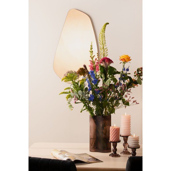 Кафяво стенно огледало PT Living Овал, височина 65 cm Organic - PT LIVING-image-3