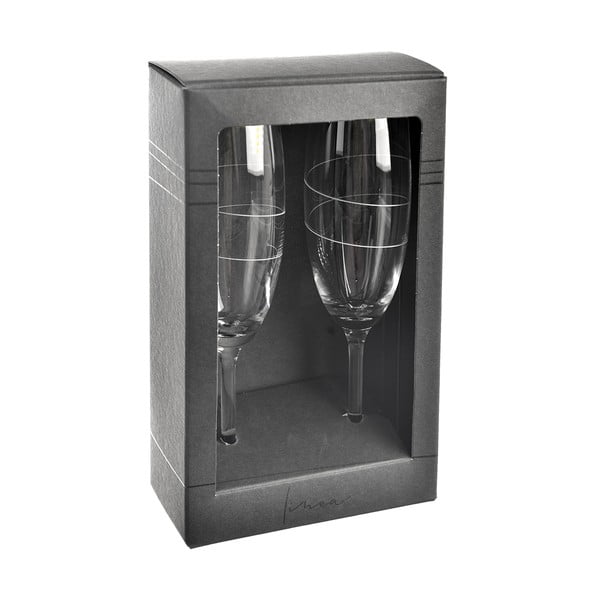 Чаши за пенливо вино в комплект от 2 броя 220 ml - Orion-image-1