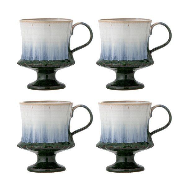 Сини глинени чаши в комплект 4 бр. 250 ml Odile – Bloomingville
