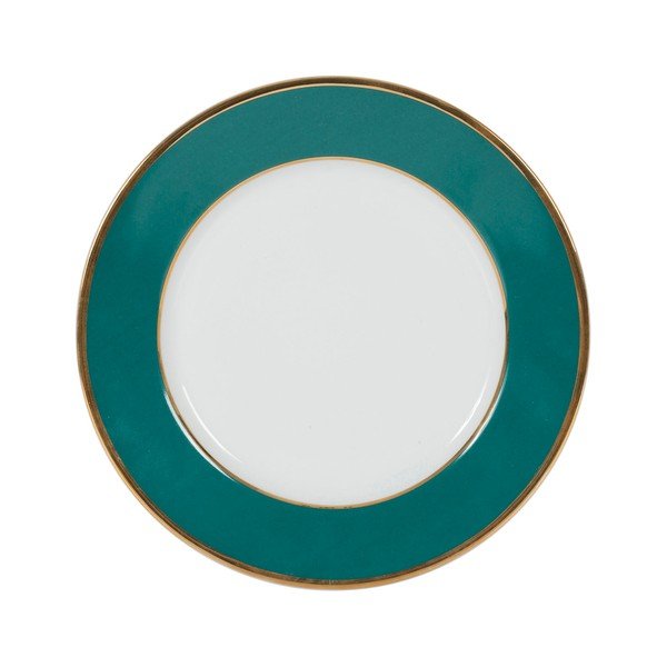 Порцеланова десертна чиния в цвят бензин ø 20,5 cm Ginger - Côté Table