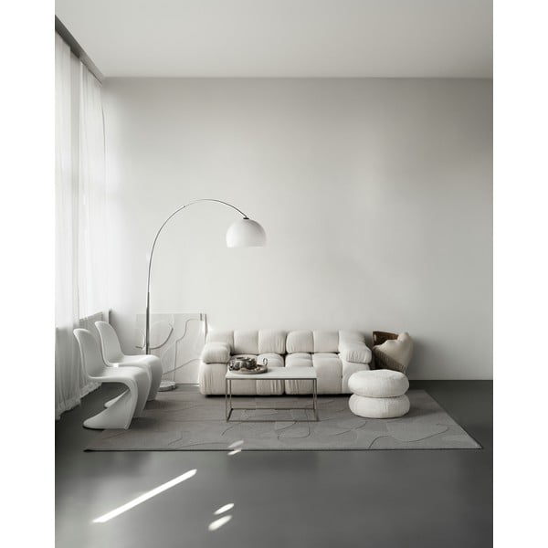 Сив вълнен килим 200x300 cm Morphic Botanica – Agnella-image-2