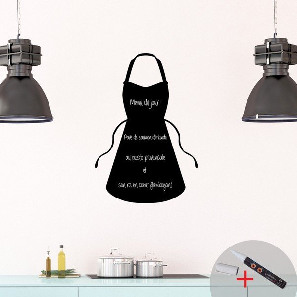Set popisovací samolepky a fixu Ambiance Apron-image-1